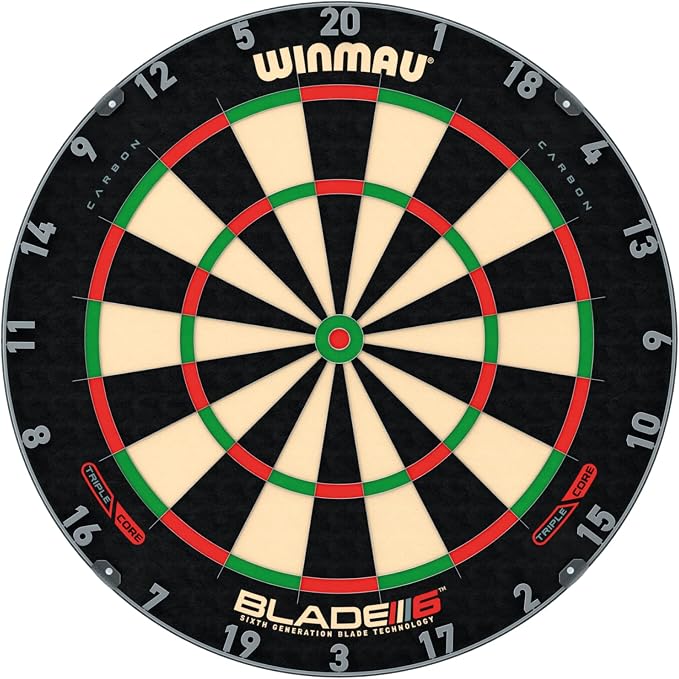 Winmau Blade 5 and Blade 6 Bristle Dartboards