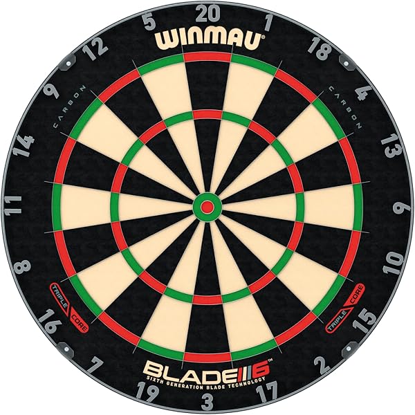 WINMAU Blade 5 and 6 Dartboards Triple Core Board