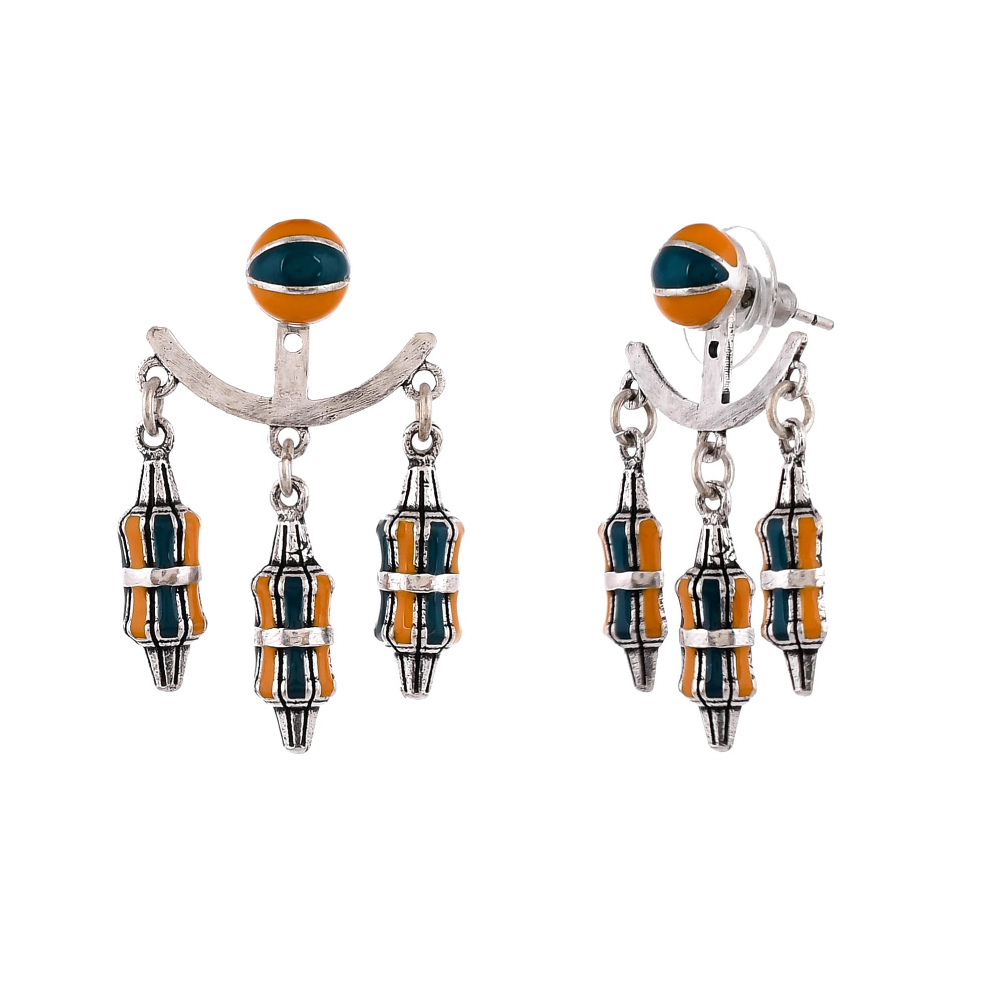 See full amazon price history chart for Voylla Zulu Anuli Enameled Ear Jacket Earrings Voylla Zulu Anuli Enameled Ear Jacket Earrings (B0CR1DQ555) Amazon Price History, Amazon Price Tracker