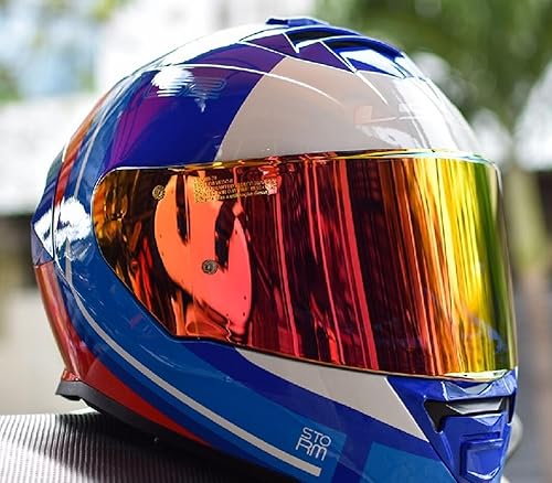 Miniatura 4 de Casco de cara completa Rapid Street para LS2, visera tintada, protección UV, antiarañazos (estilo 3)