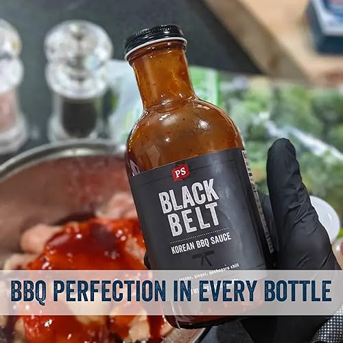 Miniatura 4 de PS Seasoning Blackbelt - Salsa coreana para barbacoa  Marinado, glaseado, baste y dip  Salsa para asar a la parrilla coreana, Bulgogi, costillas
