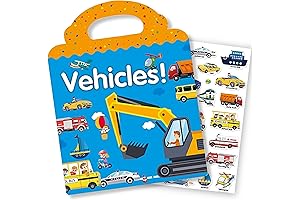 Reusable Sticker Book: A Fun-Filled Adventure for Curious Toddlers