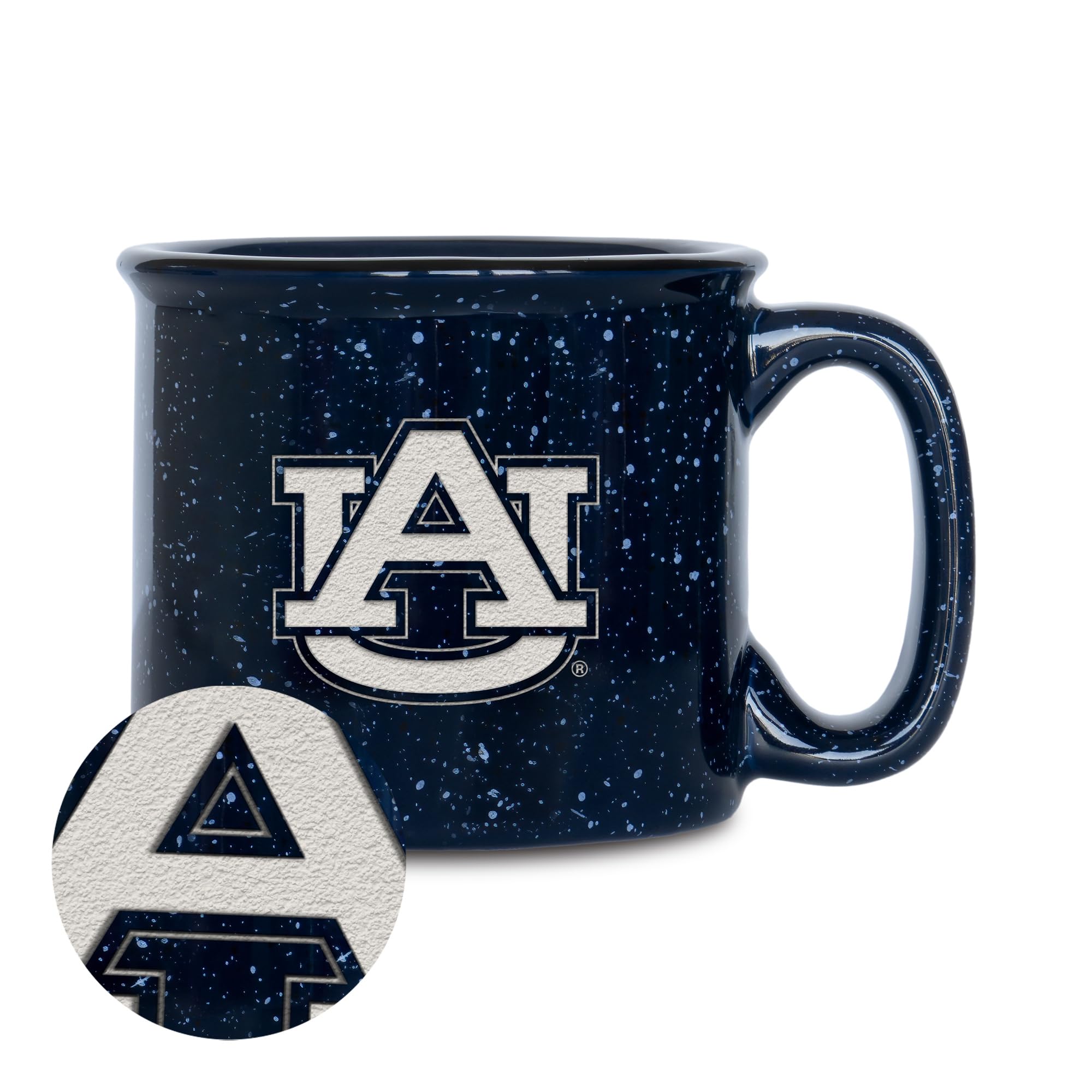 Tasse à café Auburn Tigers Rico Industries mug céramique gravé 425ml