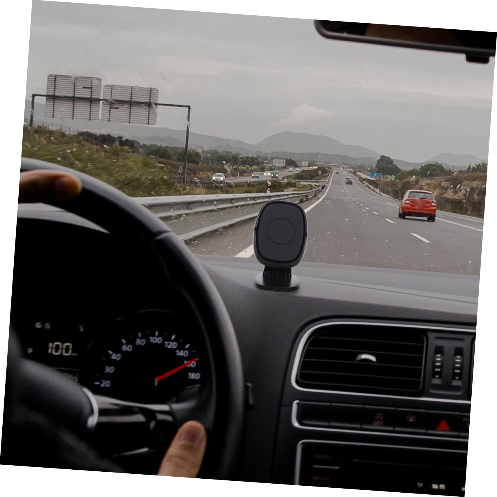 Gatuida 3pezzi Supporto Magnetico Per Smartphone Da Auto Porta Telefono Auto e Rotante Design Elegante Per Navigazione e Chiamate Sicurezza