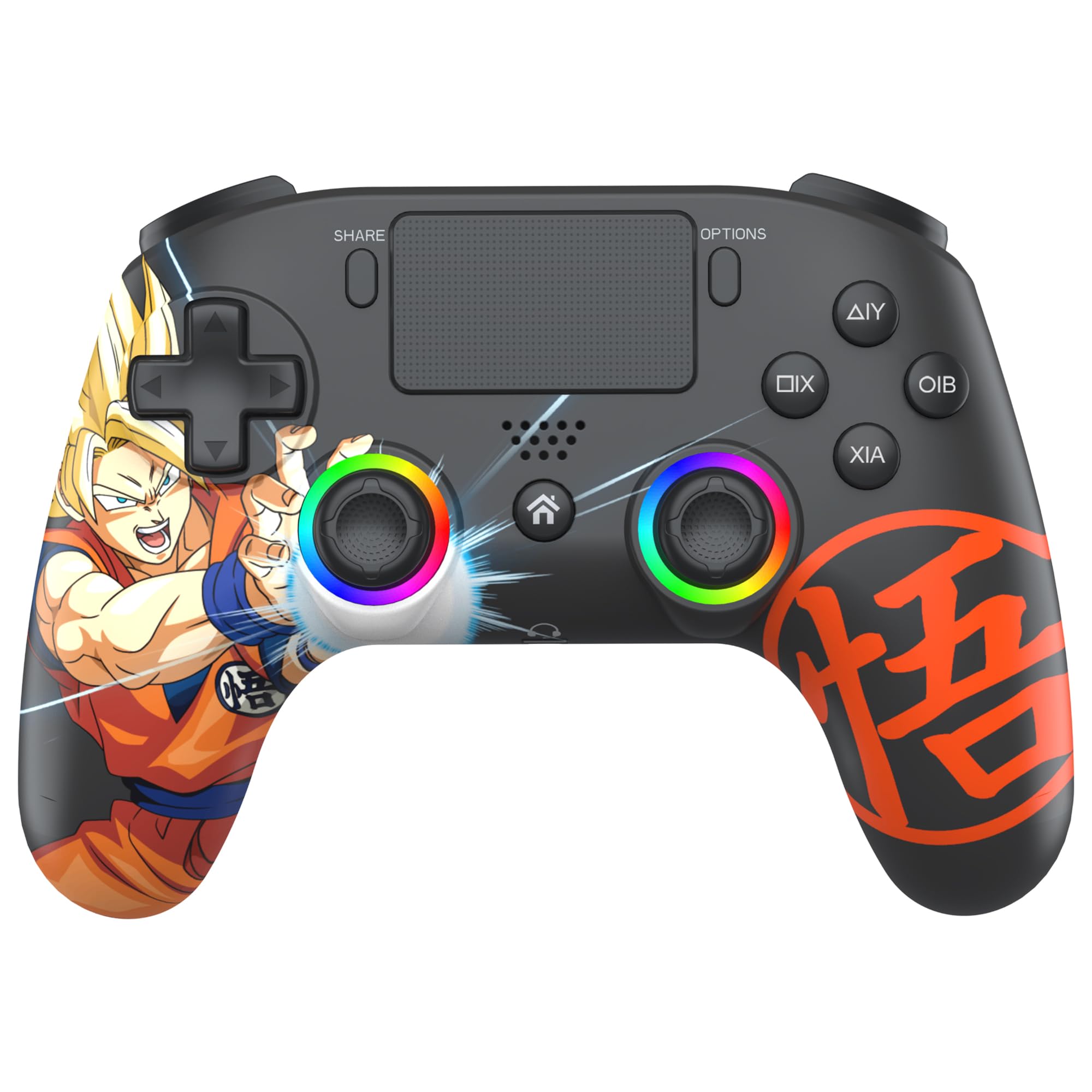 Subsonic - Dragon Ball Z PS4 Wireless Controller - DBZ Controller PS4 Goku