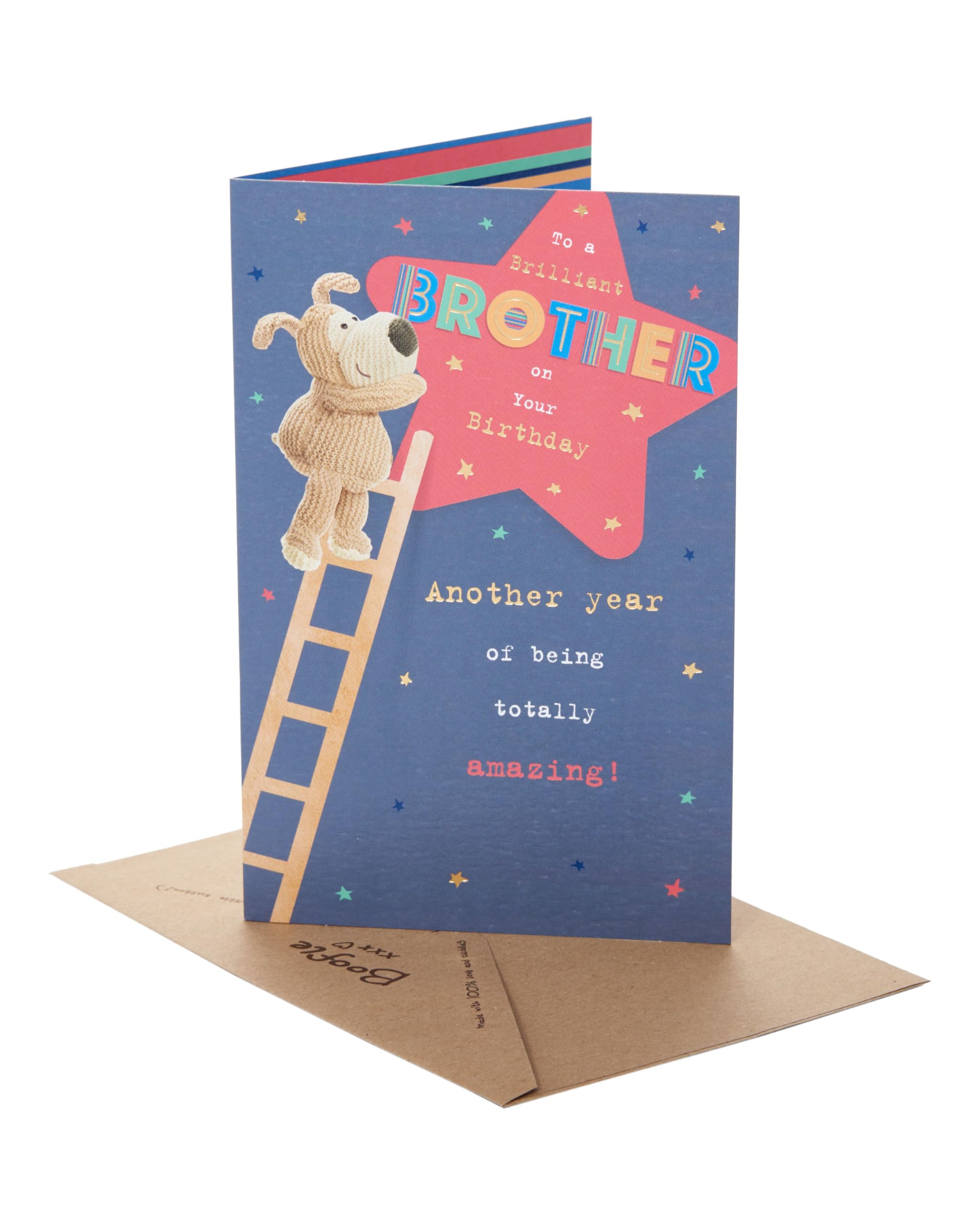 Superhero Birthday Card For Brother Template Editable Online - View #3
