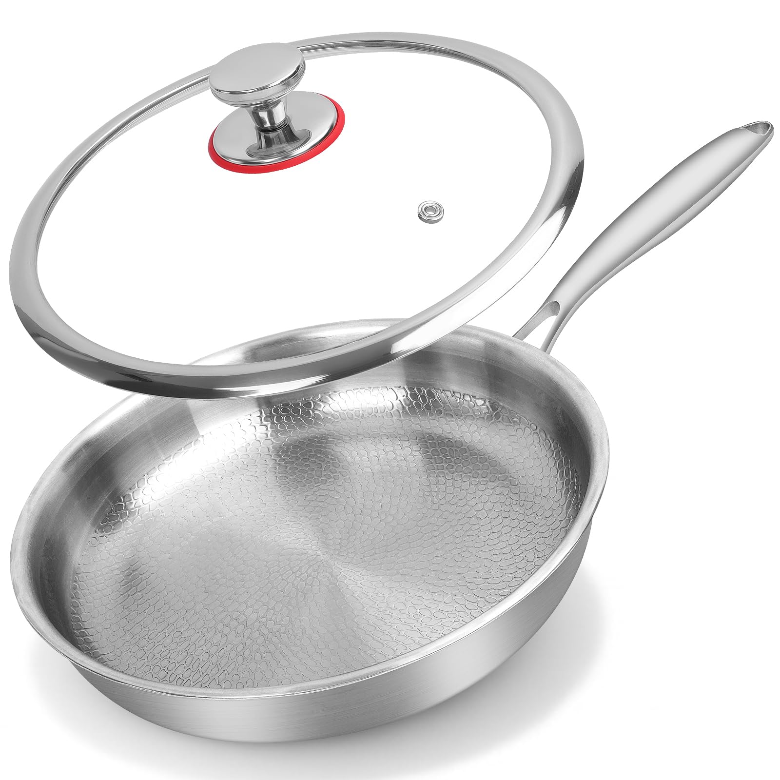 NKDFRI Titanium Hammered Pan Pro