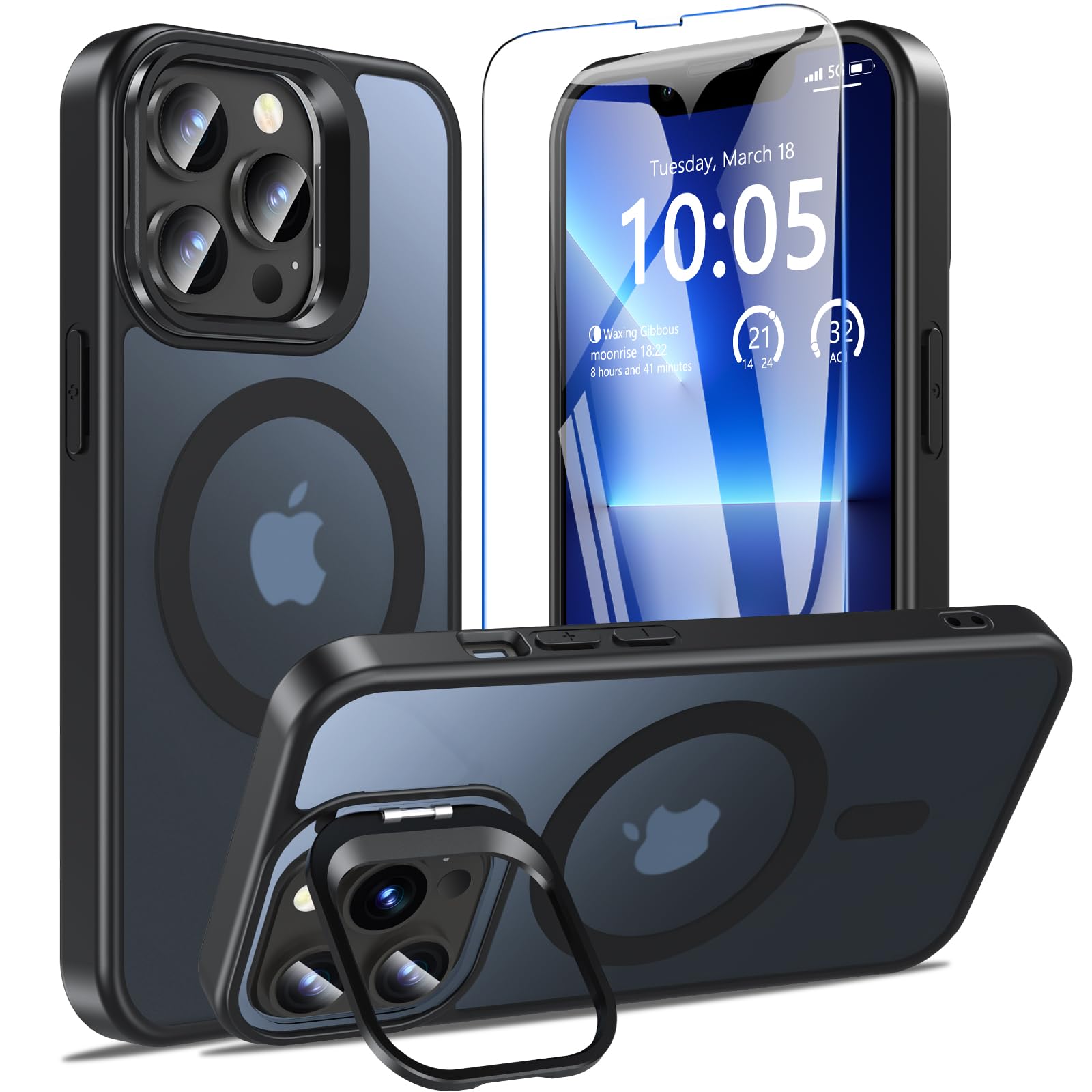 OWKEY Magnetisch für Samsung/iPhone