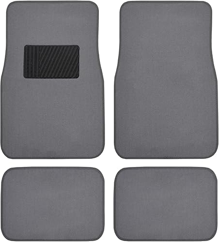BDK Tapete clásico para piso, GRIS (MEDIUM GRAY)