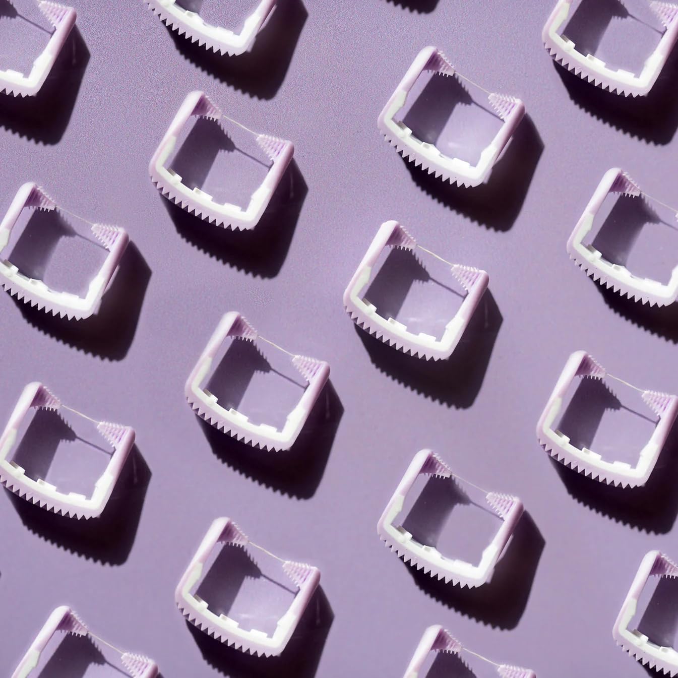Slate Recambios de hilo dental – Hilo dental tejido reutilizable, sin PFAS, hilo dental no tóxico | Se adapta a hilo dental eléctrico SLATE con raspador de lengua y barridos de encías | Paquete de 20