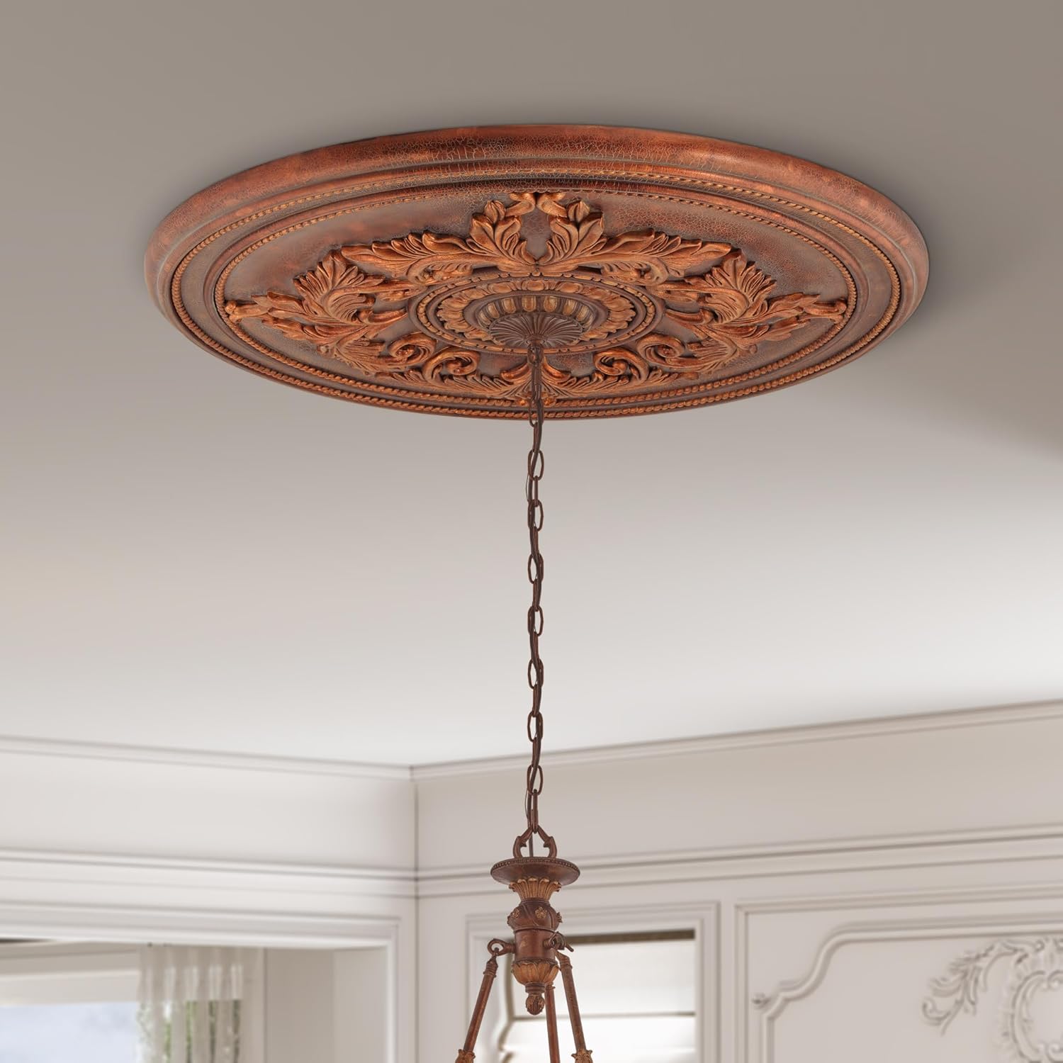 Livex Lighting 8211-03 Ceiling Medallion, White