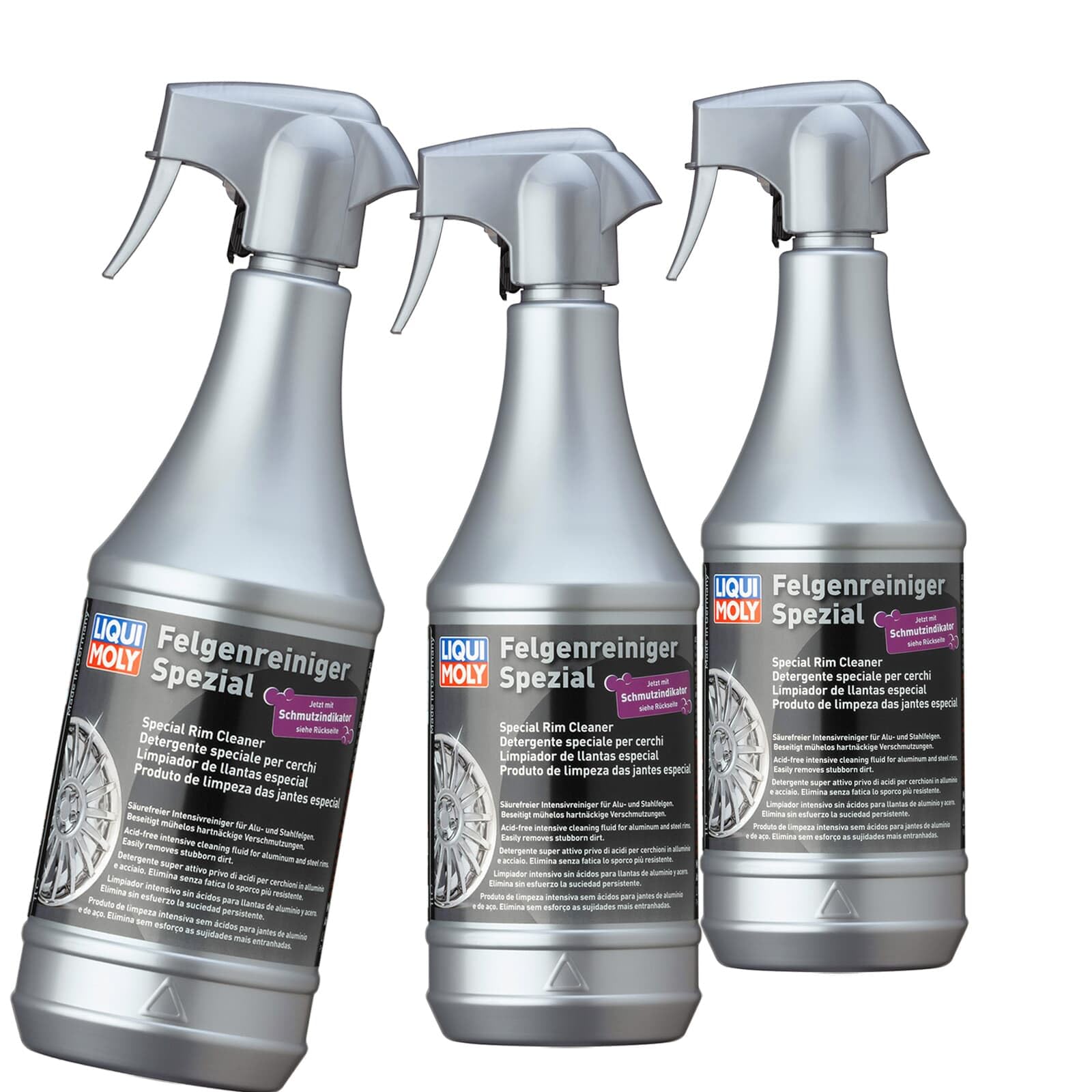 Liqui Moly 3x 1597 Felgenreiniger (1 L) | 1597, Felgenreiniger Spezial