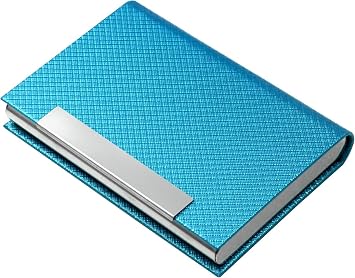 NEWHEY Business Card Holder Luxury PU Leather Wallet Credit Card ID Case