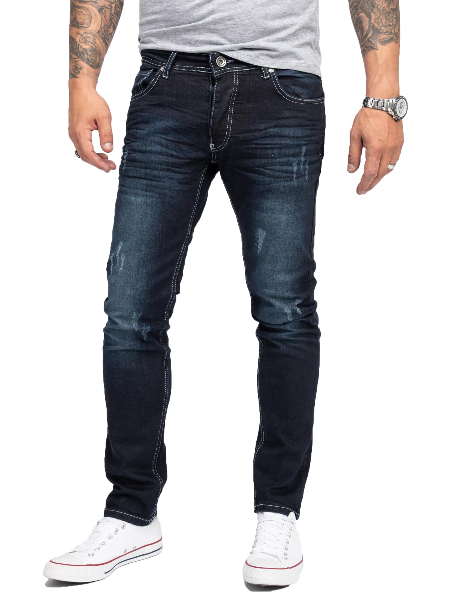 Rock Creek Herren Jeans Hose Slim Fit M21