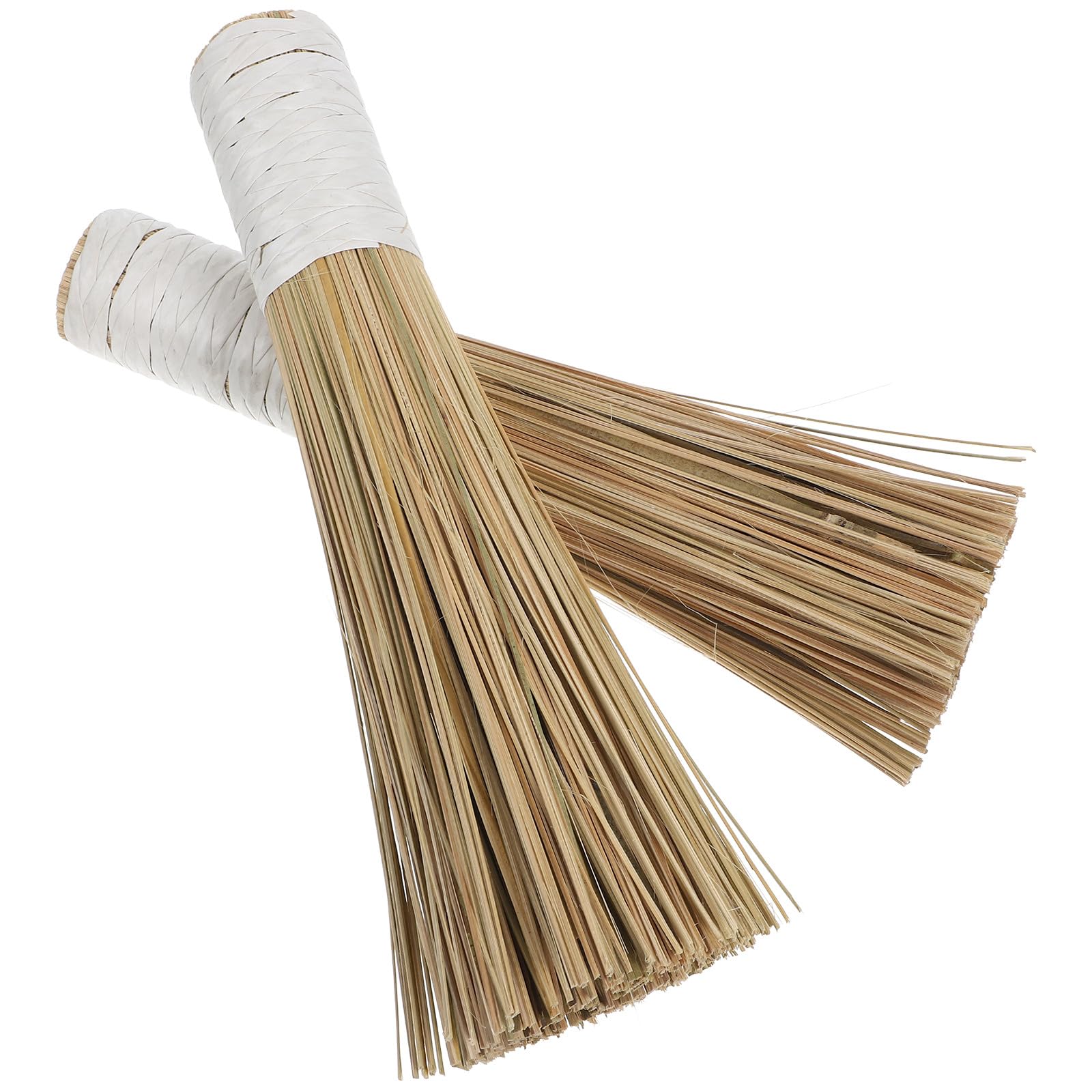 Cepillo de Bambú para Olla de Cocina 2 Piezas, Portátil, Multifunción para Limpieza Rápida de Wok y Ollas, Resistente y Natural, Adecuado para Cocina Limpia y Uso Doméstico