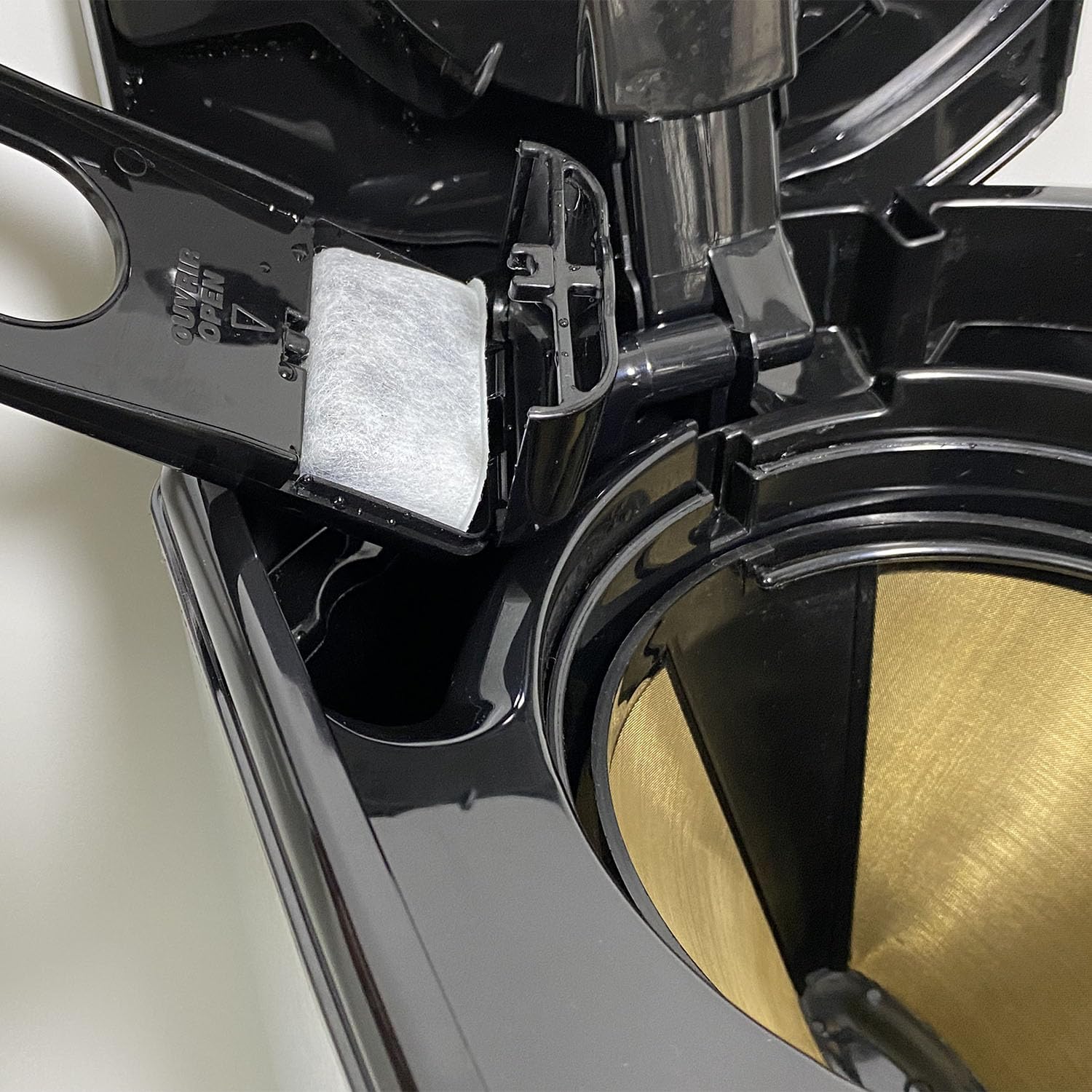 Paquete de 9 filtros de agua de carbón, filtro de café de repuesto compatible con todas las cafeteras Cuisinart (paquete de 9)