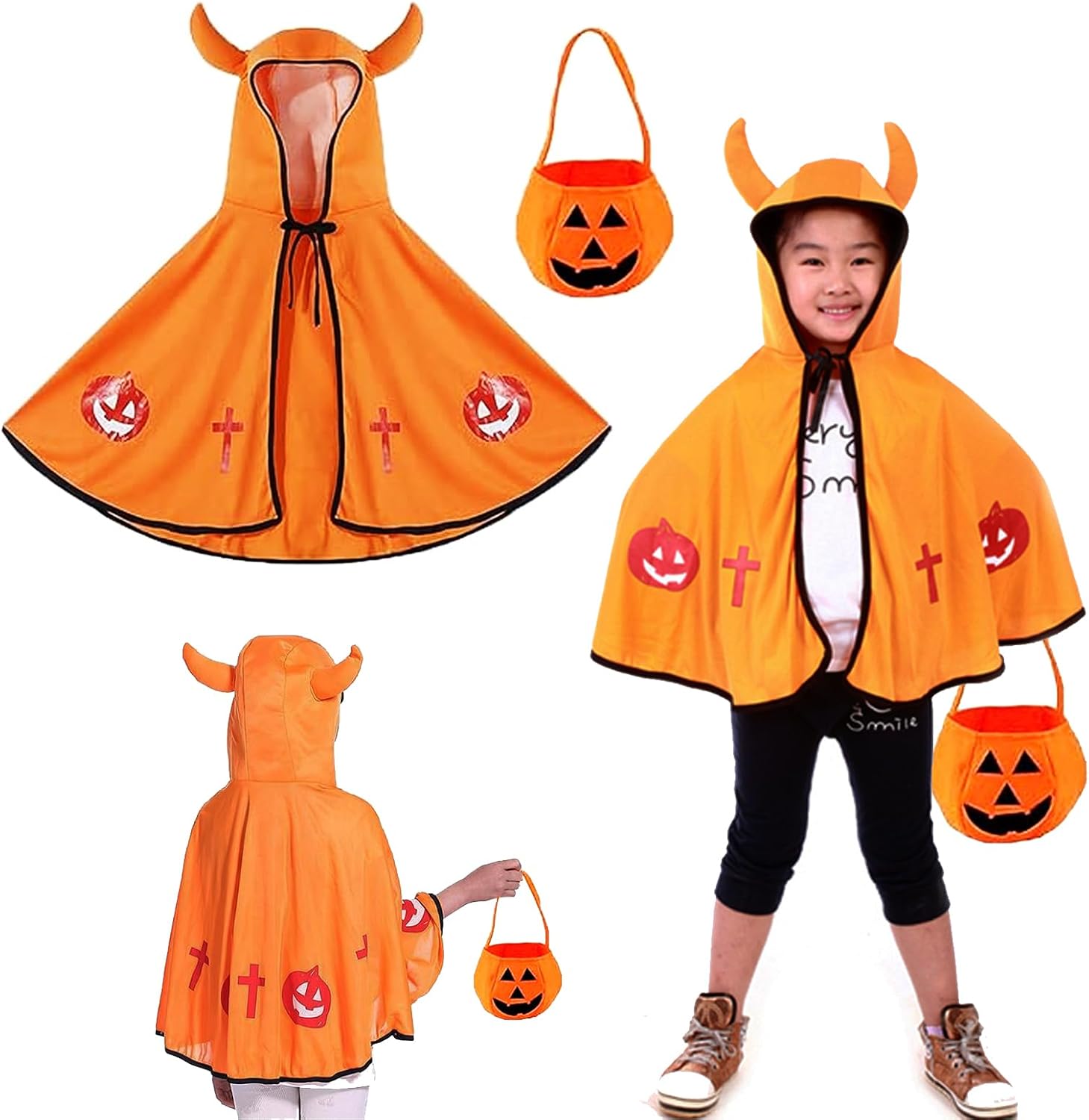 Smlper Costume D'Halloween Zombie Fille, Costume De Zombie , Pour Enfant