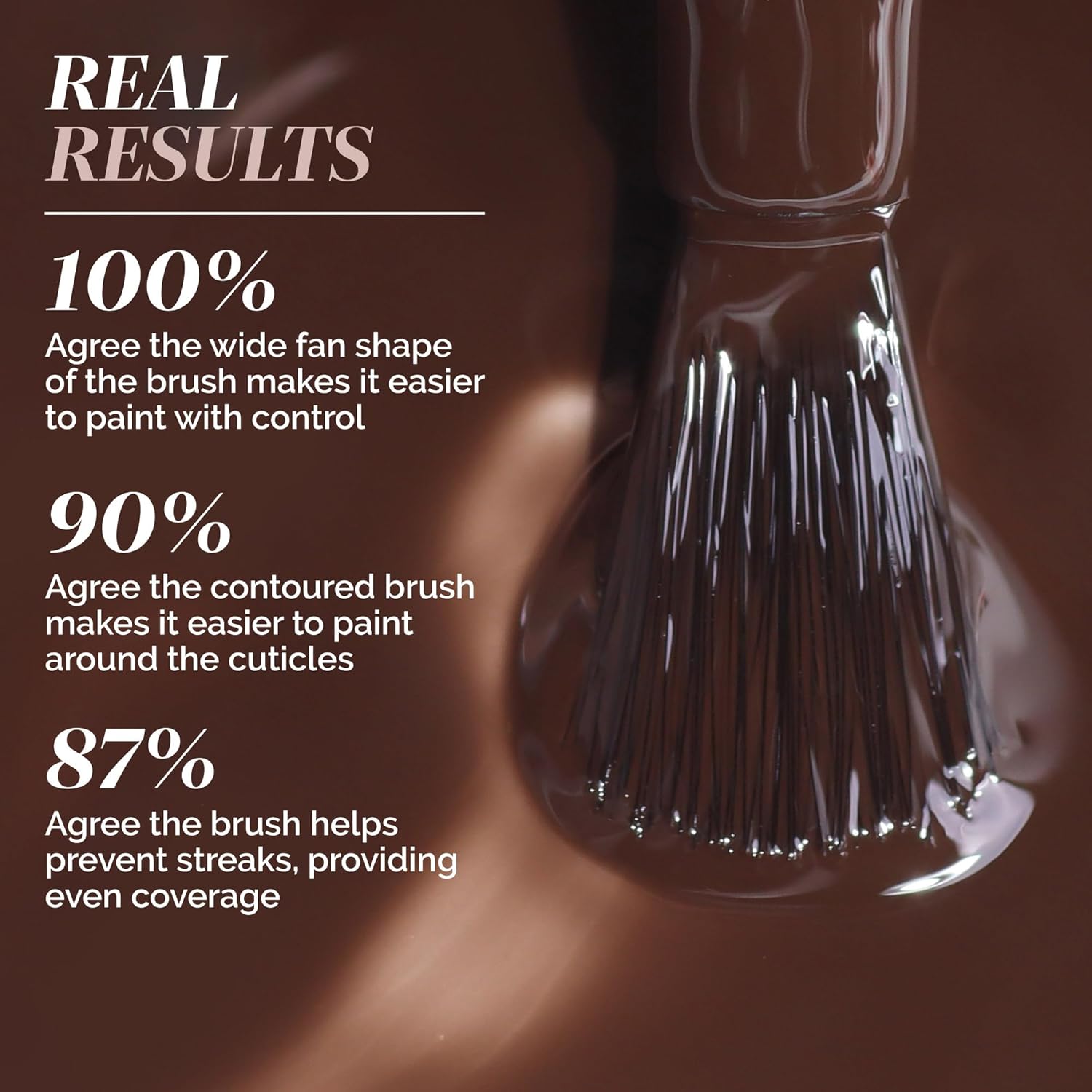 LONDONTOWN lakur Brown Nail Polish, Gel-Like Shine, Long-Lasting Color, Strengthens & Hydrates Nails, 0.4 Fl Oz - Image 6