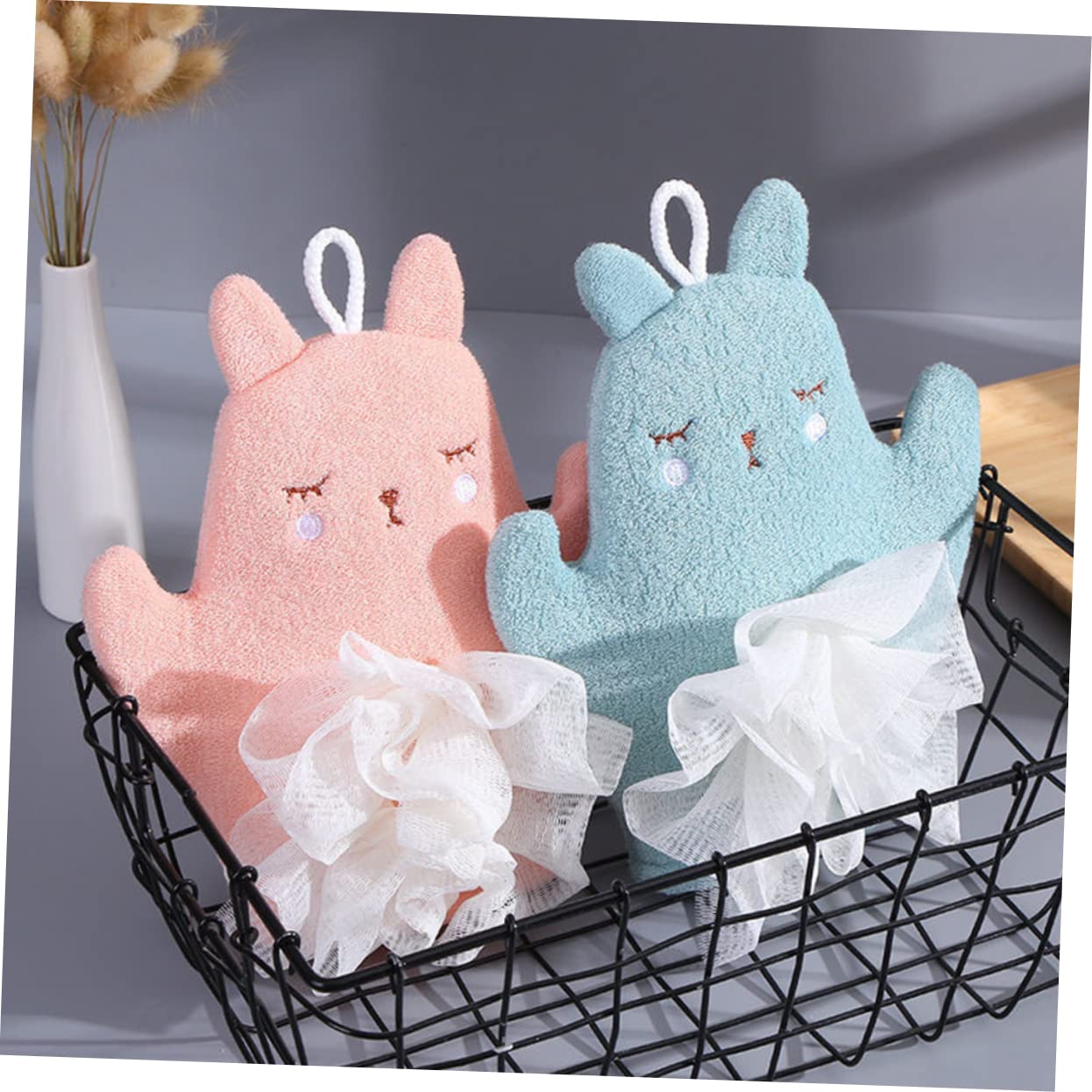 3 Piezas Guante De Baño Exfoliante De Doble Cara Para Spa Guante Corporal De Limpieza Profunda Para Baño y Cuidado Piel