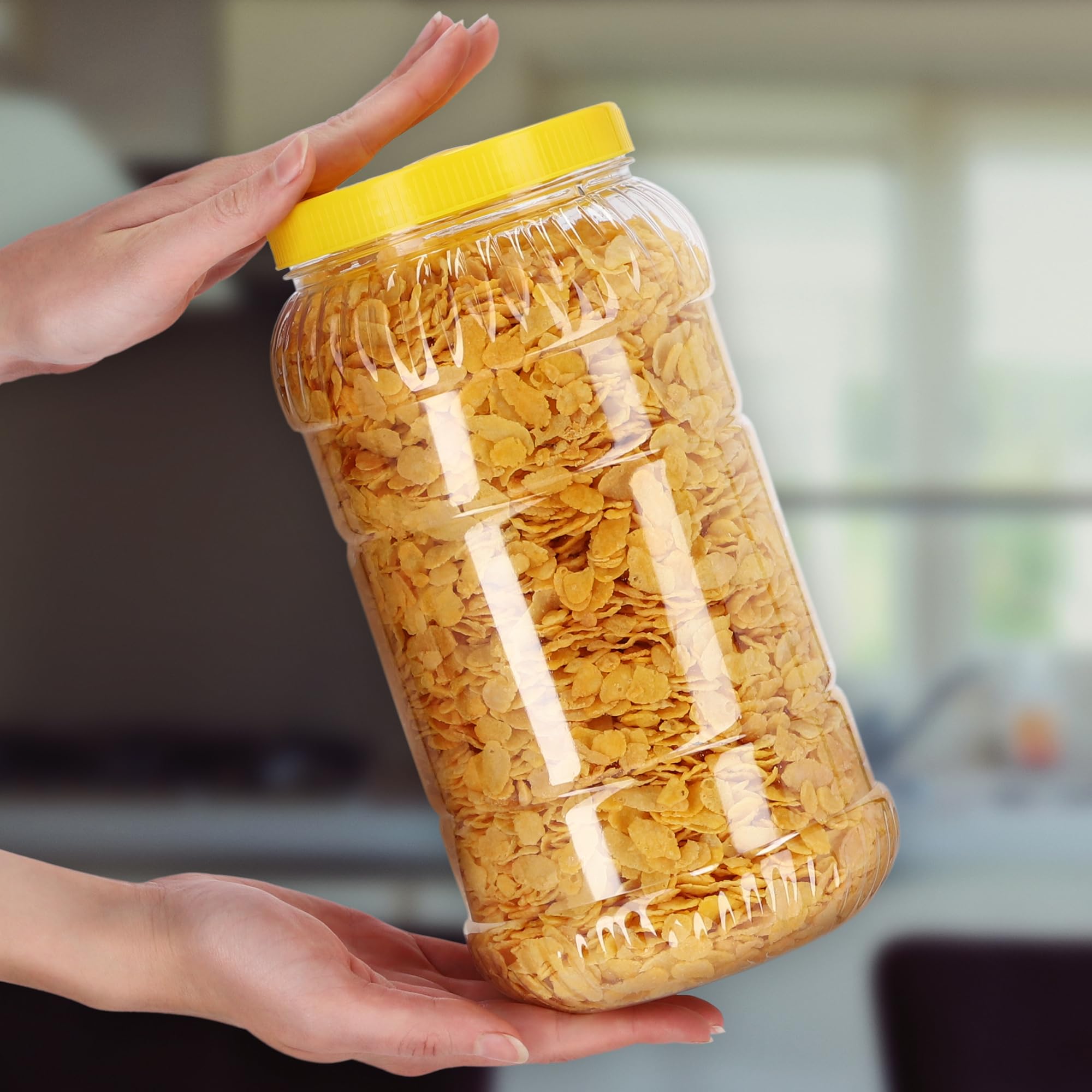 Bac En Plastique Ajouré - 65L Avec Couvercle - - Restauration