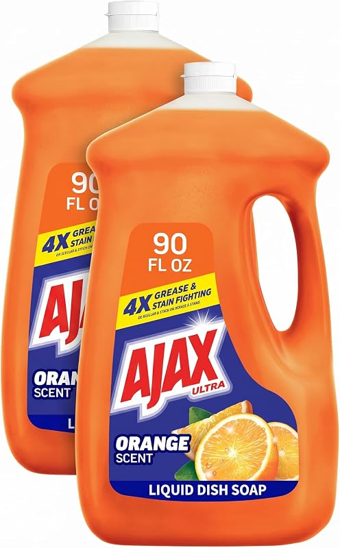 Ajax Ultra Liquid Dish Soap Orange