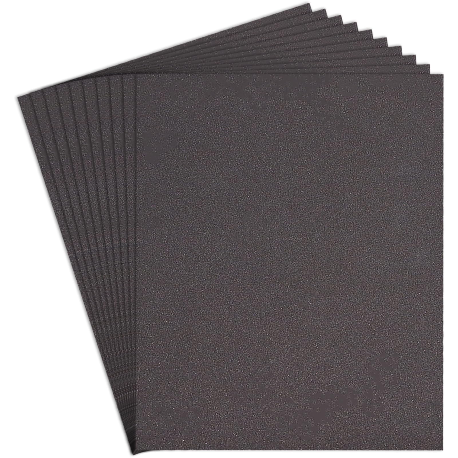 AOZHONG 400 Grit Sand Paper, 9 x 11 Inch, 10 Pcs Wet Dry Sandpaper Sheets, Silicon Carbide for Wood, Metal, Automotive Sanding and Polishing,