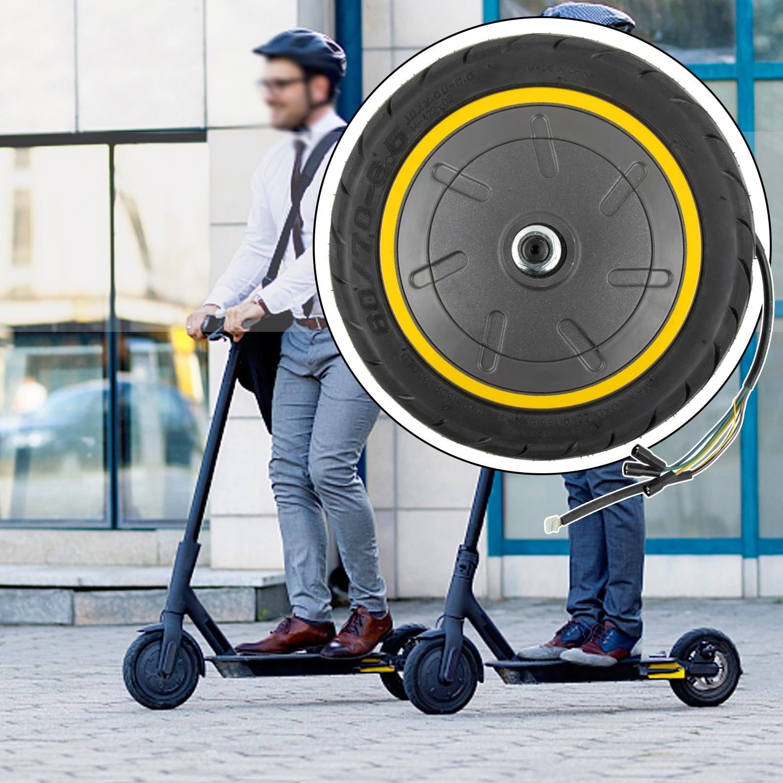 Ruota elettrica del motore del motorino di 36V 350W per la sostituzione affidabile della prestazione di NINEBOT MAX G30