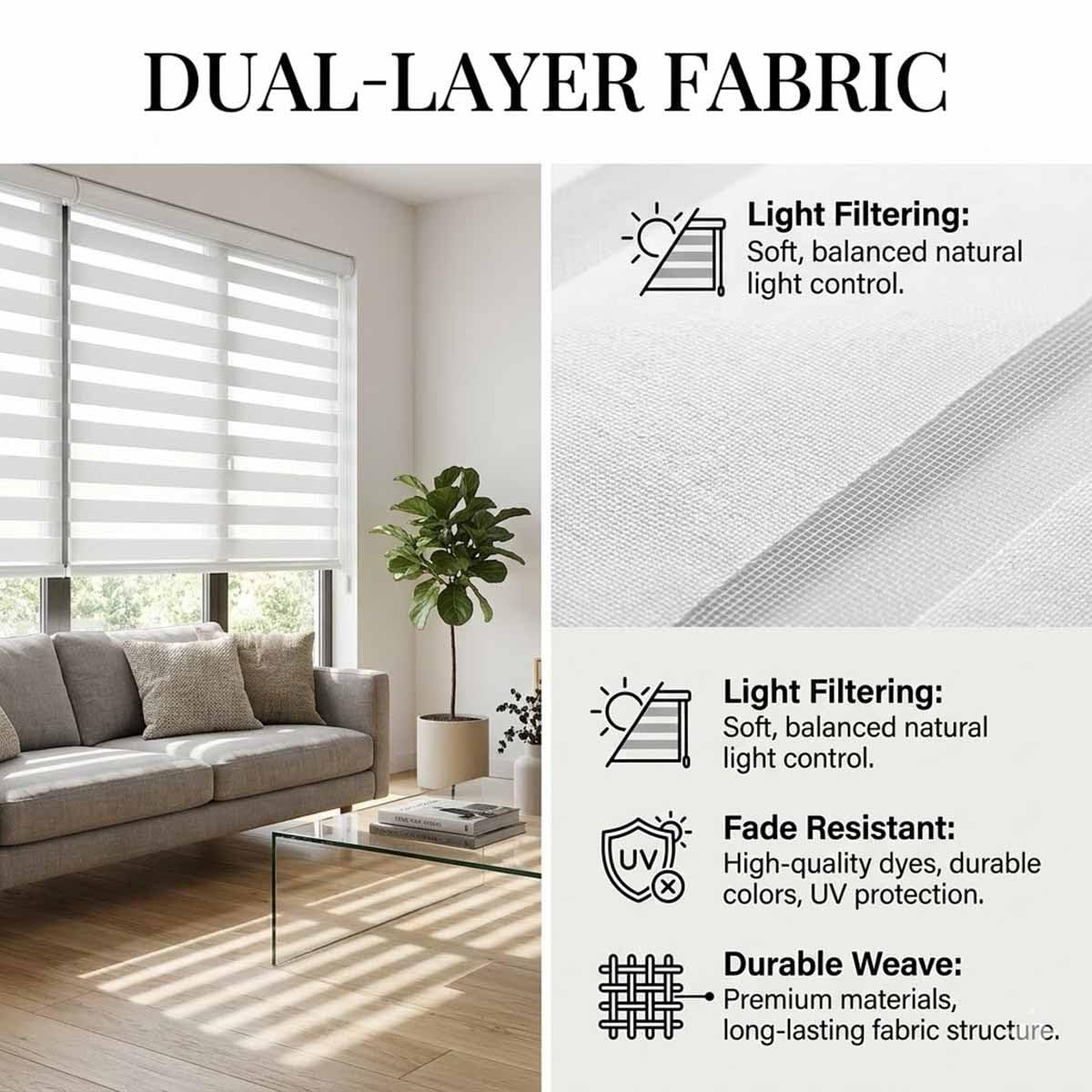 Stores Zébrés De Protection Solaire, Store Enrouleur Jour Nuit Occultant,Store Enrouleur Zébré Jour Et Nuit,Protection De L'Intimité,pour Chambre À Coucher, Cuisine Et Bureau(Rose,W150xH100cm)