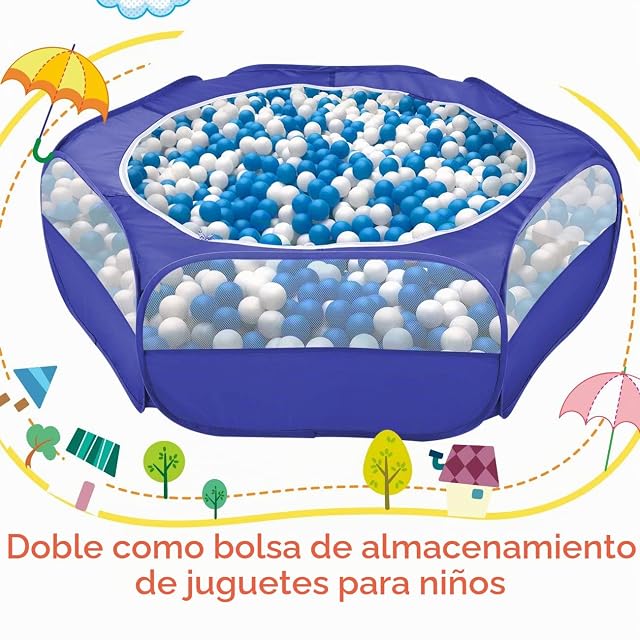 Foto 8 de 8 de Pawaboo Parque Animales pequeños Cremallera, índigo