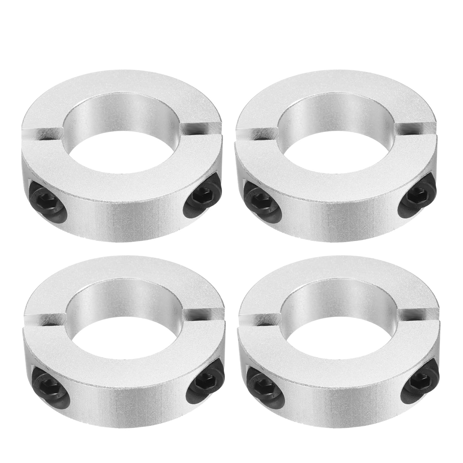 Aluminum Shaft Collars - 8 Pack, Secure Grip -30 Aluminum Shaft Collars - 8 Pack, Secure Grip -30