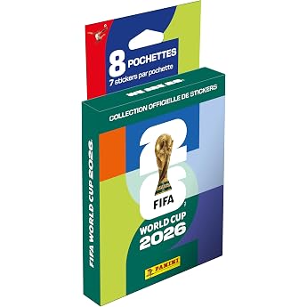 Panini FIFA World Cup 2026 Sticker - Blister Pack of 8 Sleeves