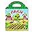 Reusable Sticker Book for Kids, Farm Stickers Educational Learning Toys Travel Stickers Activity Books for Toddler Girls Boys Age 3+ Birthday Gifts