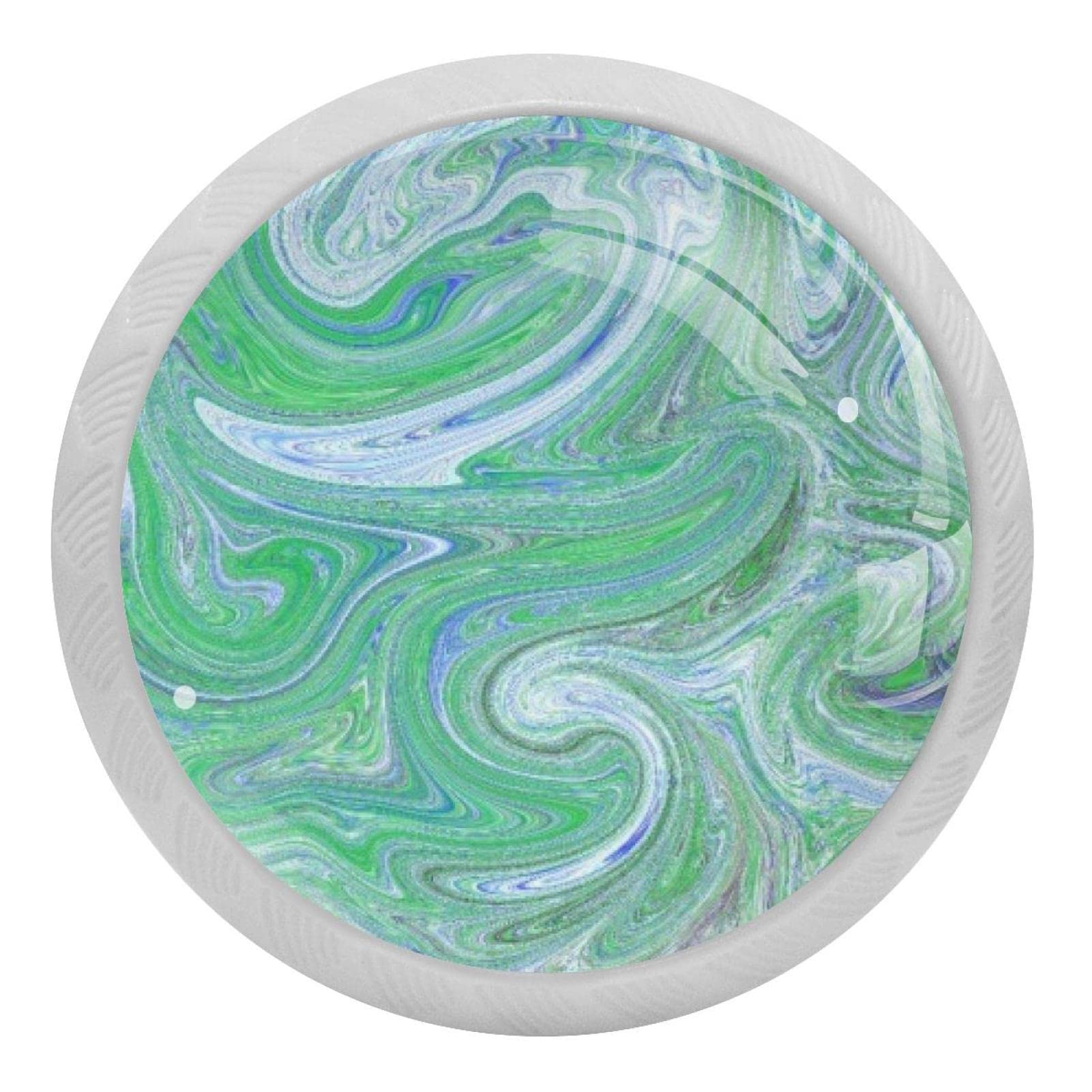 Poignée ronde fluorescente grain de pierre design haut de gamme