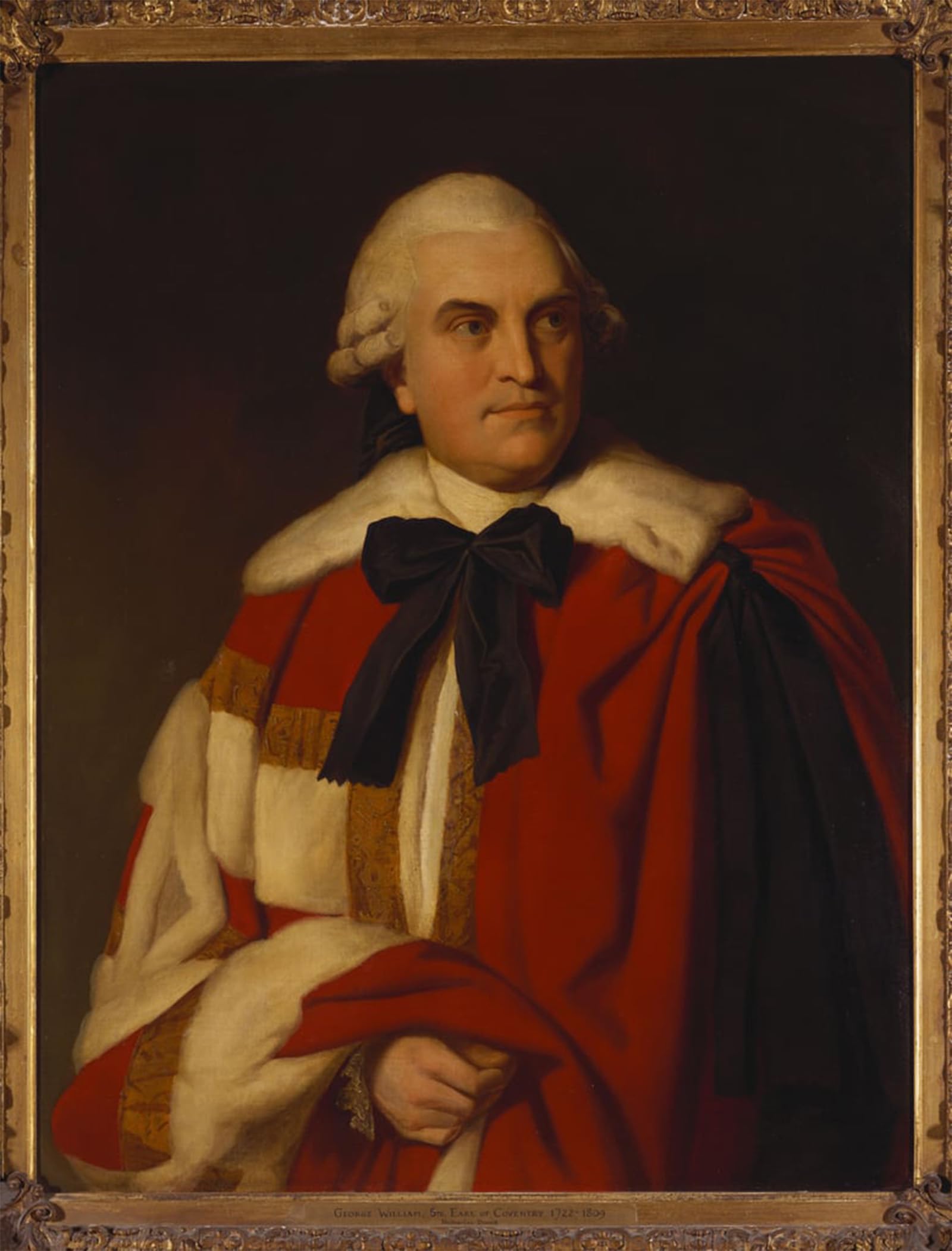 POSTERIIk Famous Animal Posters Vintage Picture Portrait of George William Th Earl of Coventry by Nathaniel Dance Holland Modern Wall Decor for Home Decor 60x90cm