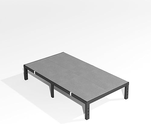 Miniatura 9 de Bunkie Board de alta resistencia de 0.394 in tamaño individual (36 x 74 pulgadas), somier plegable para soporte de cama, tablero de cama de perfil