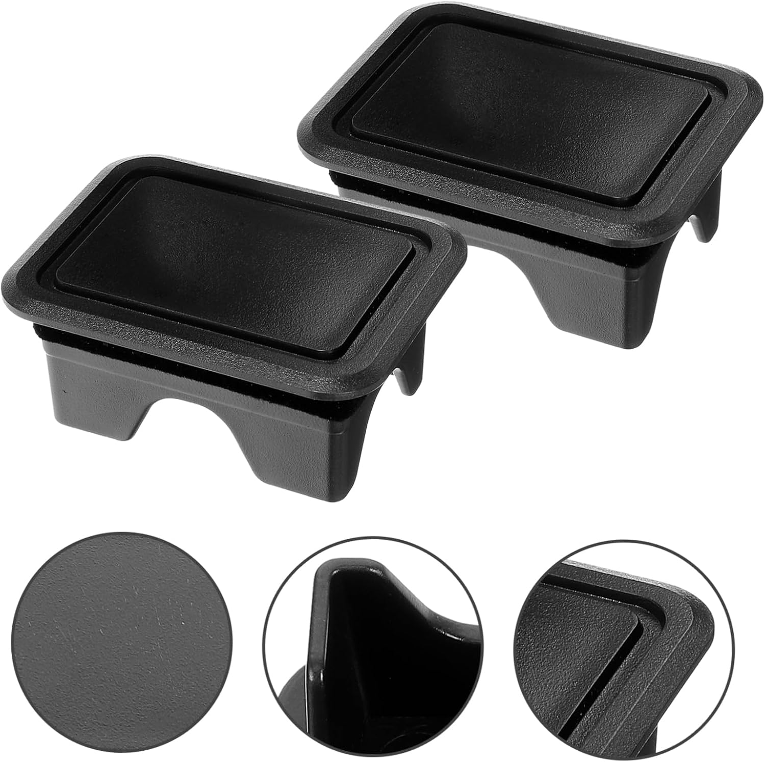 Replaceable Stake Pocket Covers for Ram Durable Truck Bed Rail Caps Protects Against Rain Dirt Stake Pocket Plugs for Truck Bed Accessories