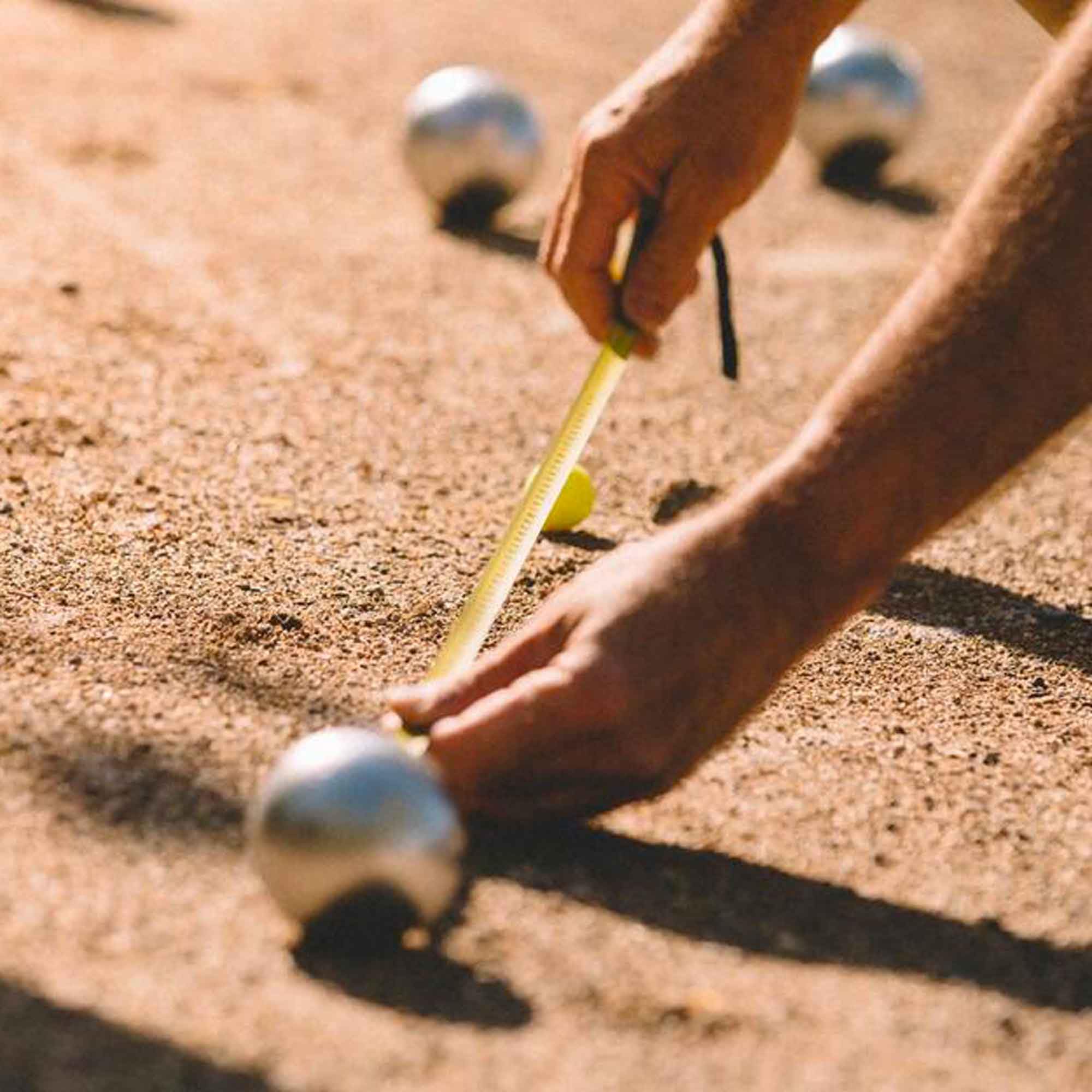 THE REPLICANT Mètre Pétanque 2m Le Maitre de la Pétanque