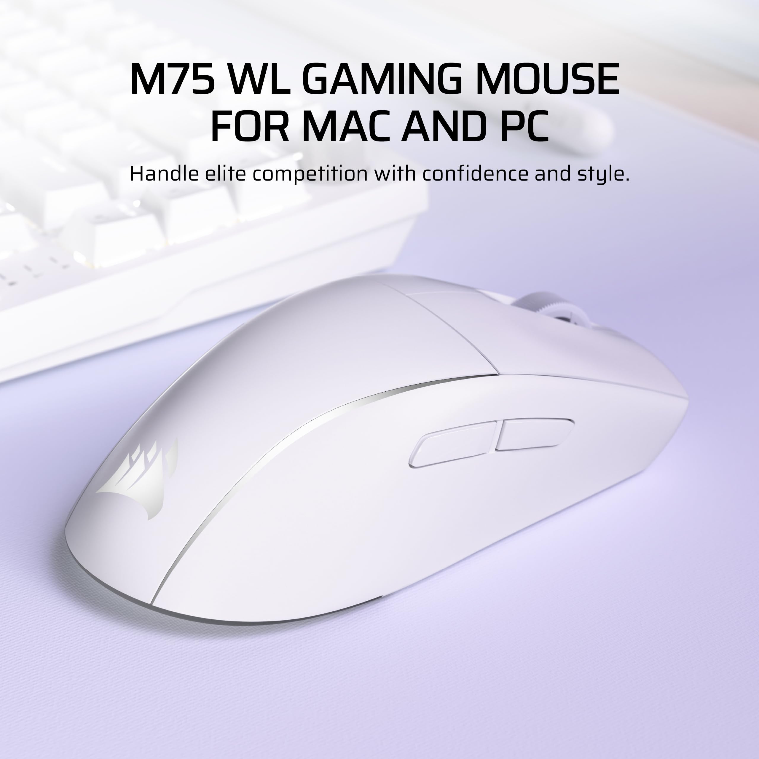 Amazon.com: Corsair M75 Wireless RGB Lightweight Gaming Mouse for
