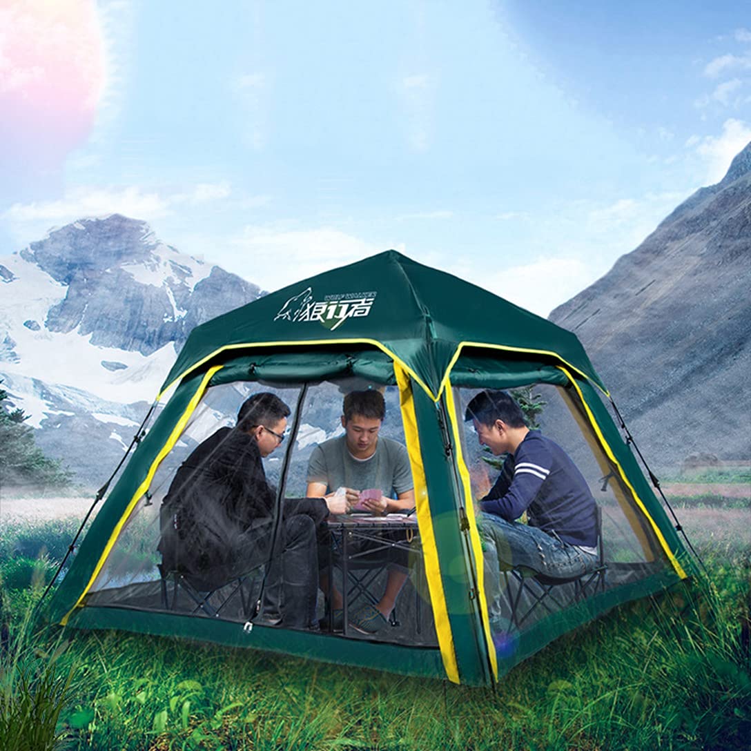 Amazon | ワンタッチテント 3～4人用 キャンプテント 設営簡単
