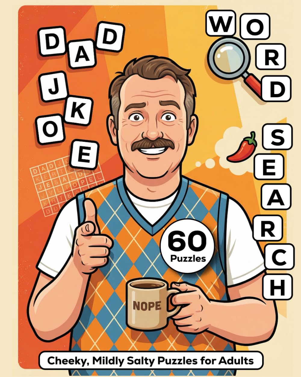 Dad Jokes - Word Search: Cheeky, Mildly Salty Puzzles for Adults