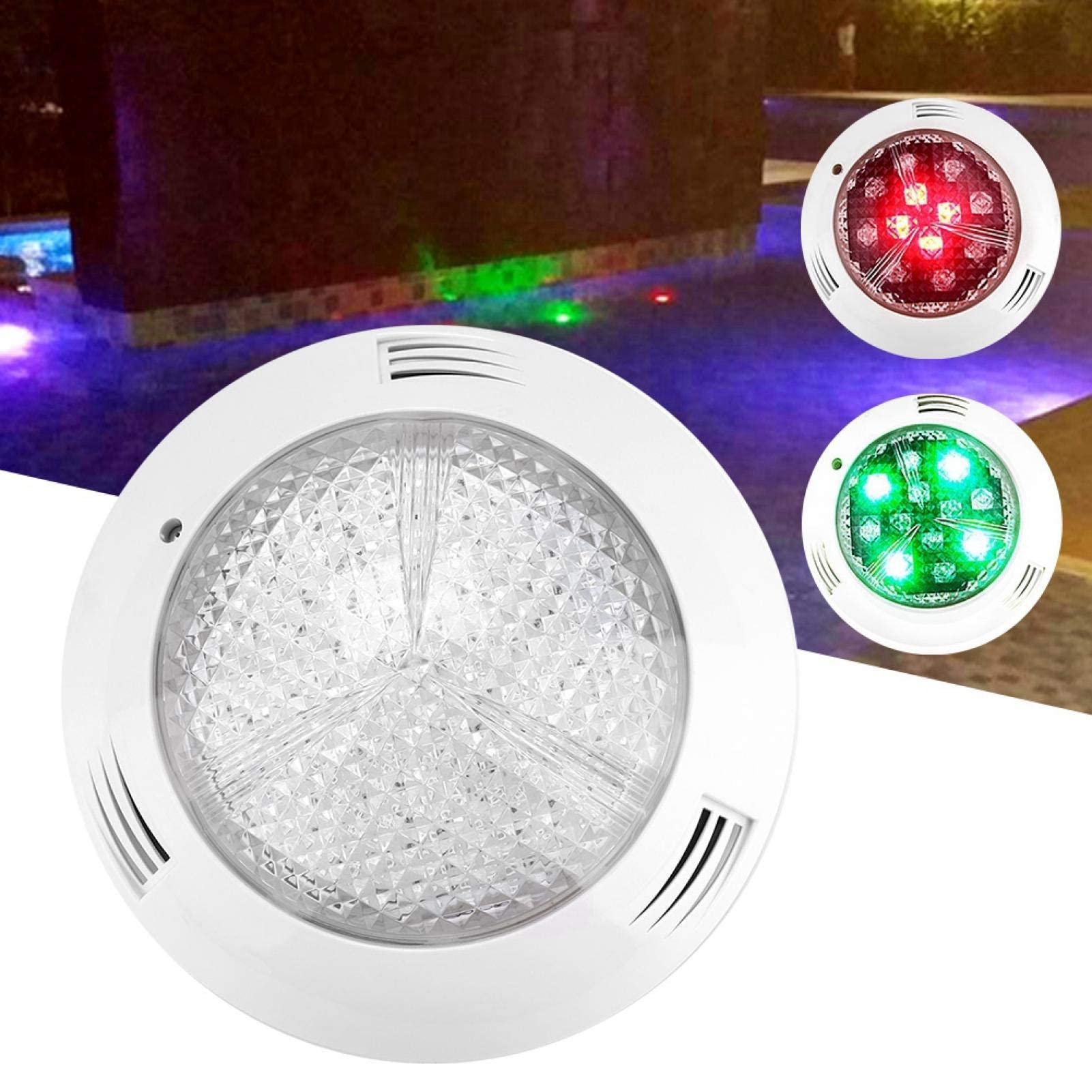Luce Subacquea a LED Ac12v 35w 360led RGB Lampada Subacquea Multicolore con Luce per Piscina Impermeabile con Telecomando Uitable per l'utilizzo in laghetto con Pesci Fontana Rockery