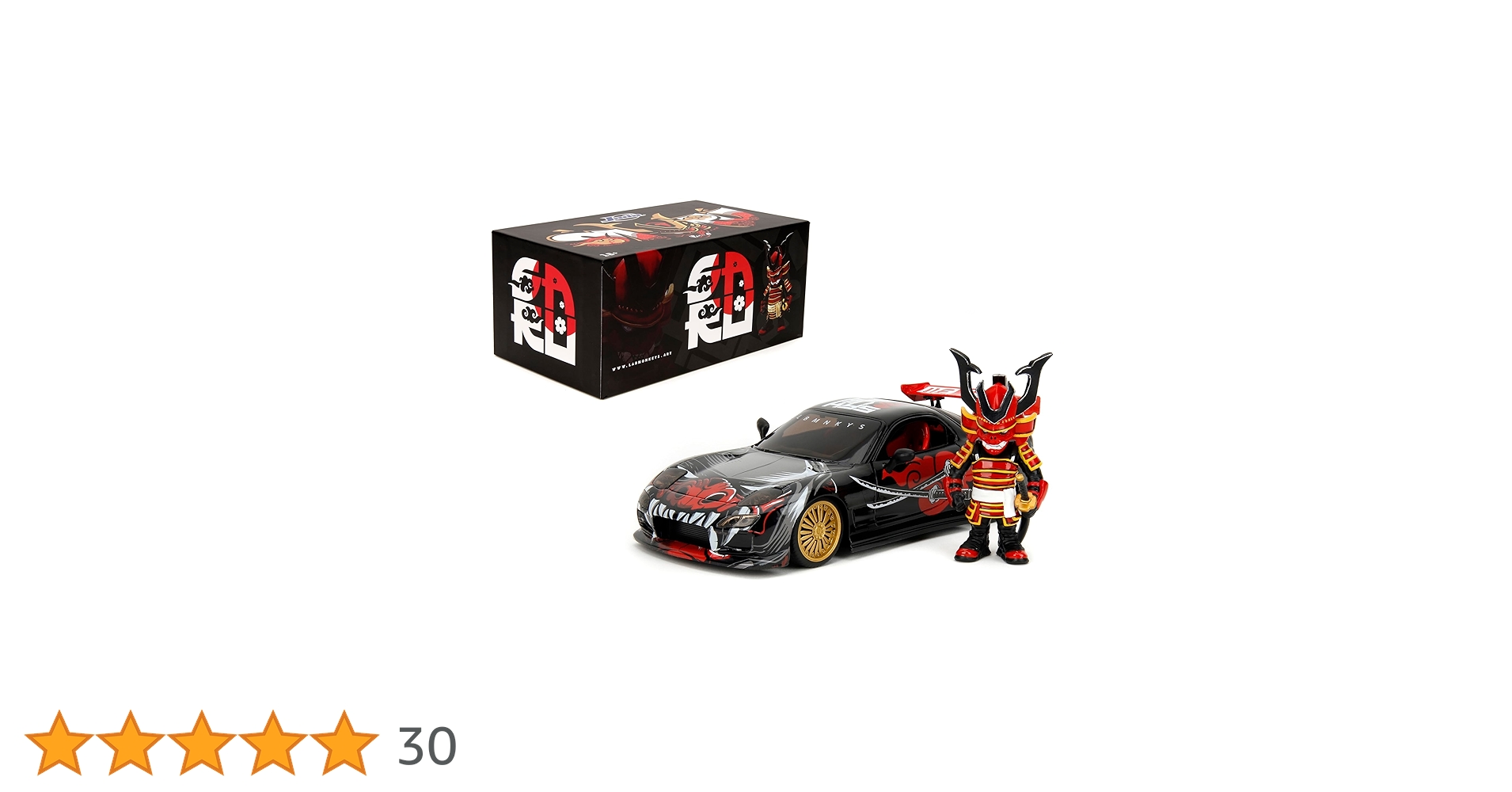 Jada TOYS ミニカー （全7点） Amazon.co.jp: Jada Toys Lab Monkeys 1:24 1993 マツダ RX-7 ダイ