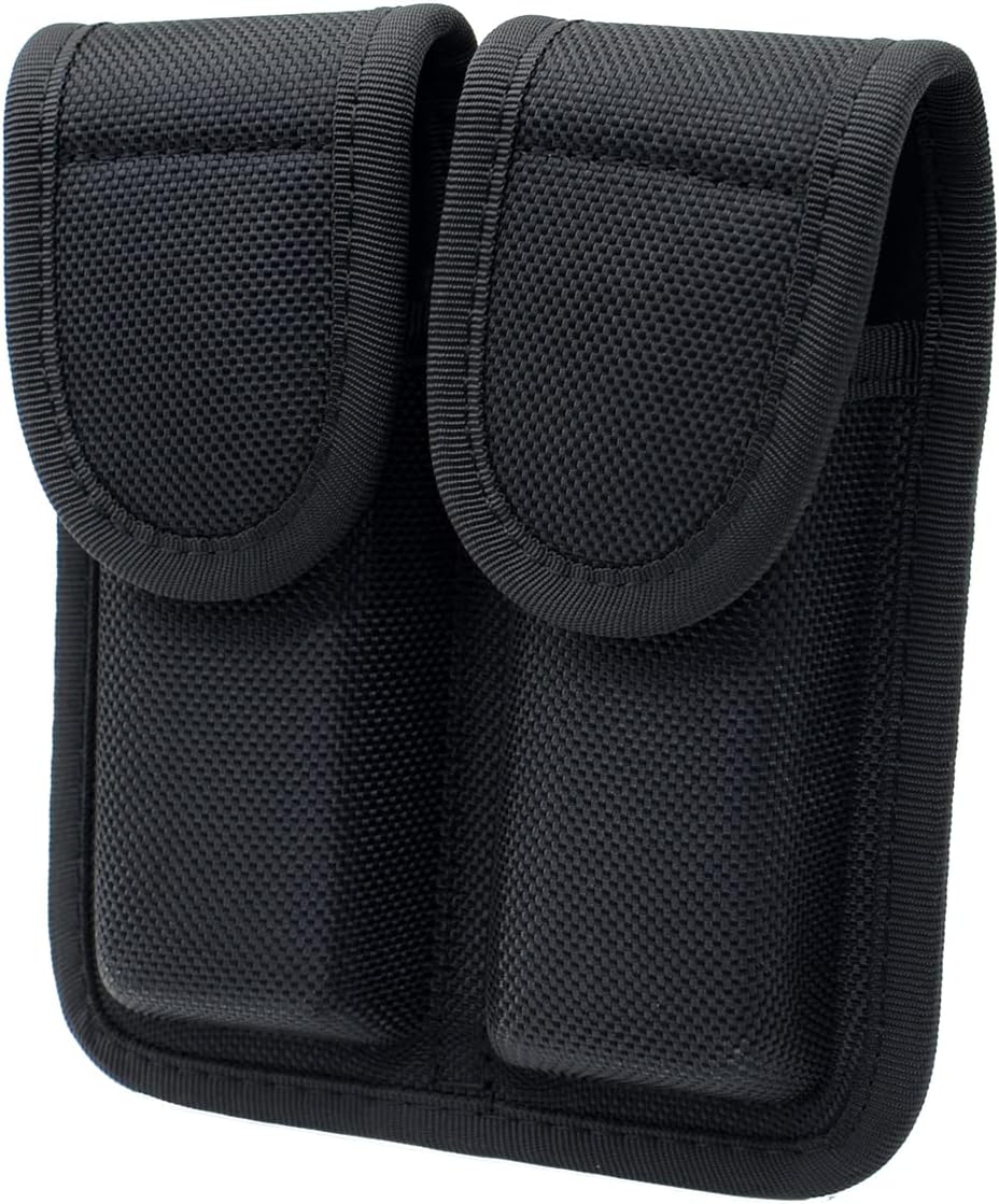 ROCOTACTICAL Double Nylon Handcuff Case+Double Nylon Mag Pouch
