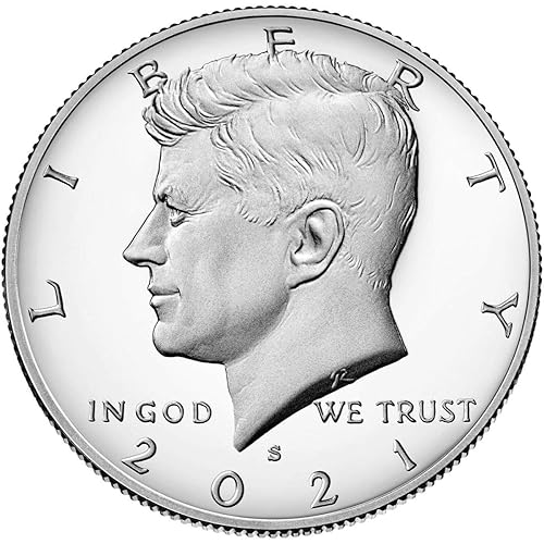 2021 S Clad Proof Kennedy Half Dollar - Ultra Cameo Proof