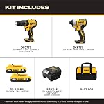 DEWALT 20V MAX Cordless Drill, Impact Driver, 2-Tool Combo Kit, Brushless, with 2 Lithium Ion Batteries and Charger Included (DCK277D2)