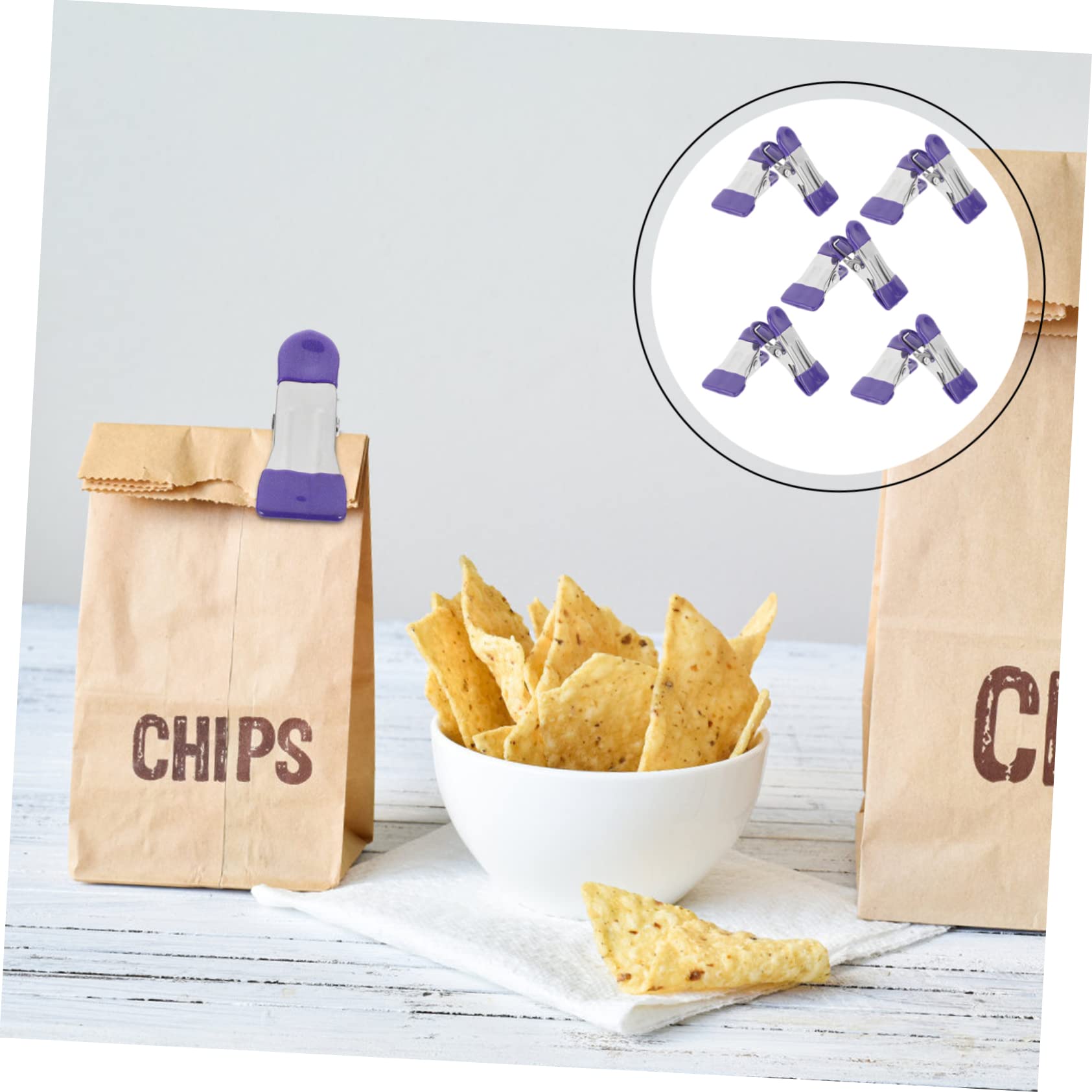 Alipis 3 Set Di Mollette Per Bucato Clip Per Sacchetti Di Snack Clip Per Confezioni Di Cibo Antivento Per Trapunte Domestiche Robuste Per Appendere Il Bucato 10 Pezzi*3