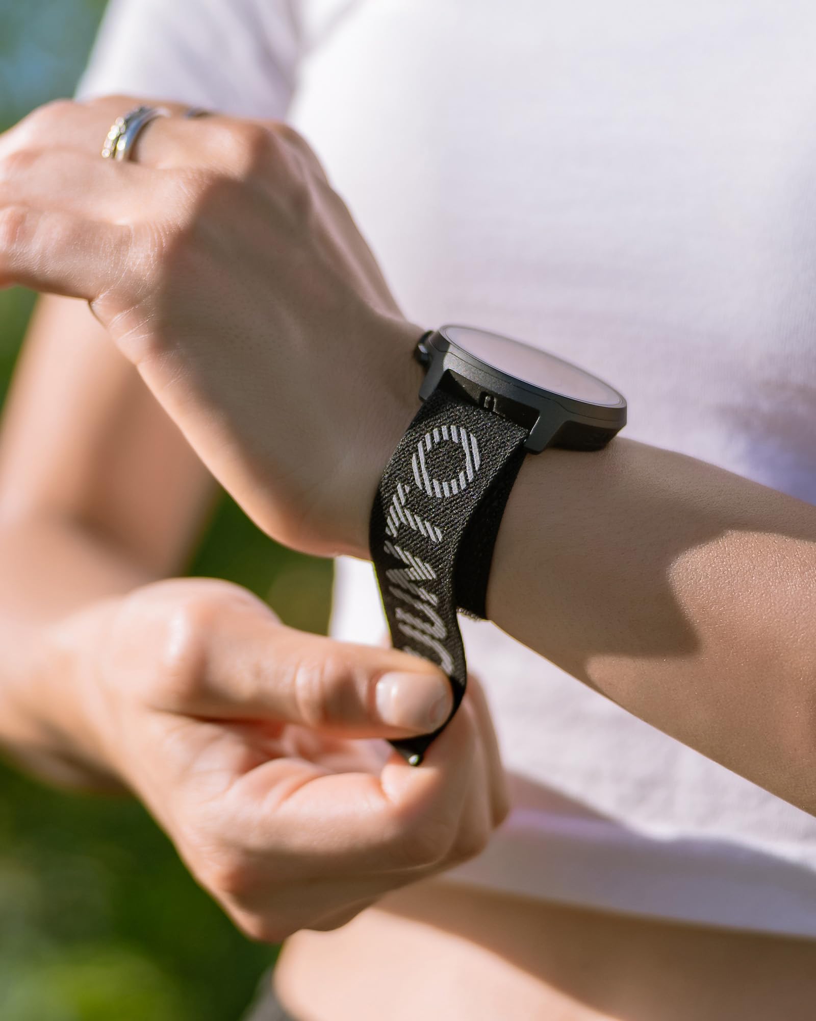 22 ATH7 LOOP TEXTILE STRAP BLACK S+M