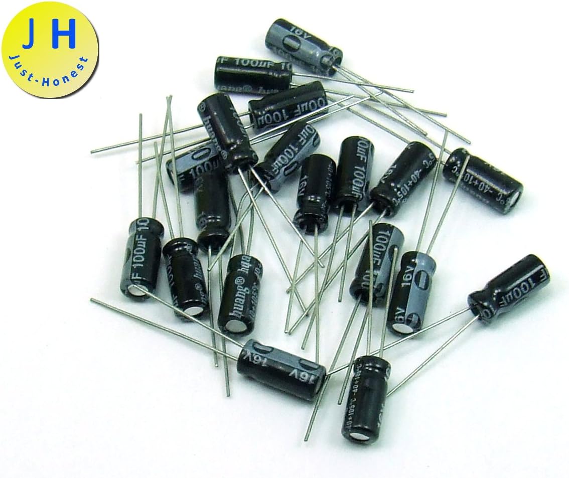 POPESQ® - 20 Piezas/pcs. x 100uF / 16V Condensadores Electrolíticos/Electrolytic Capacitor #A860