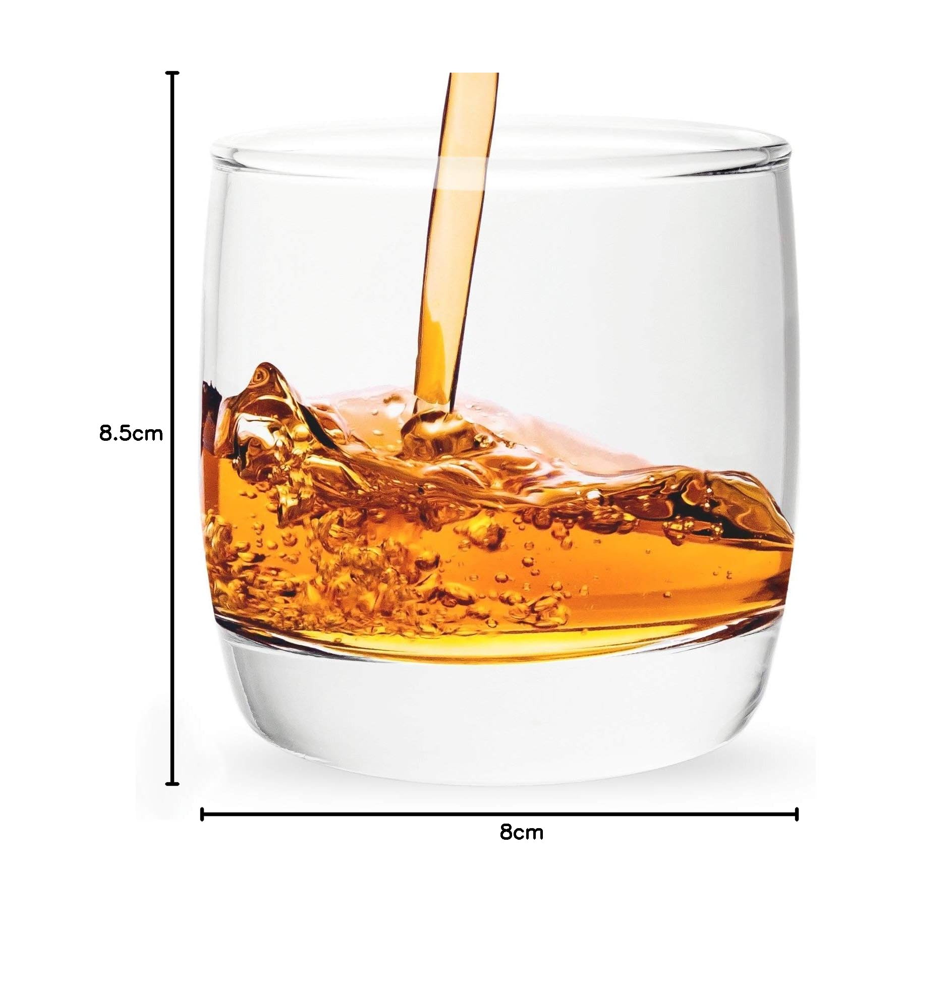 ROCKFORD Whiskey Glasses - Set of 6 Premium Italian Glassware -10