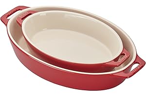 Staub Ceramics Oval Baking Dish Set - A Culinary Masterpiece for Every Kitchen